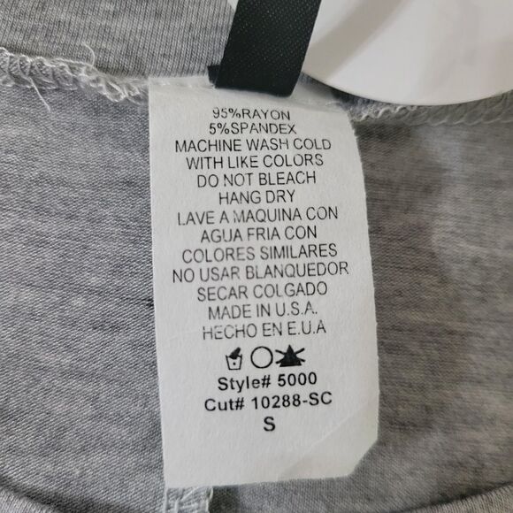 MOA Collection Women's Dolman Sleeve Gray Top - Picture 13 of 14